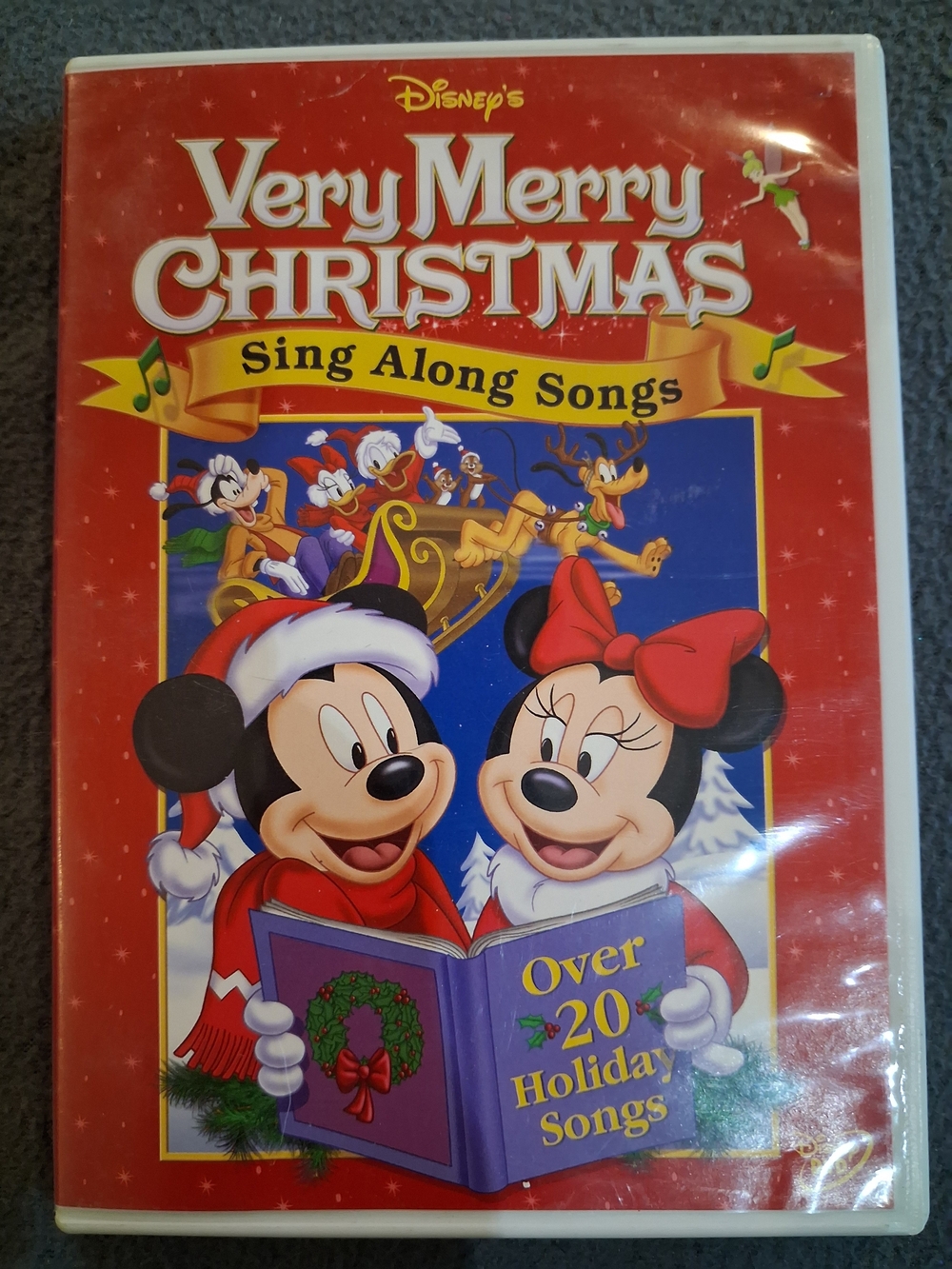 Disney Very Merry Christmas Sing Along Songs DVD